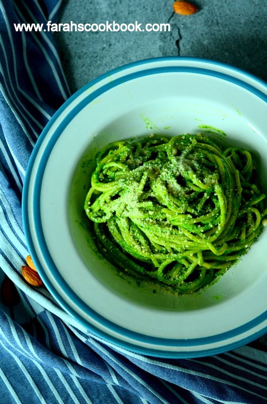 SPINACH PESTO SAUCE